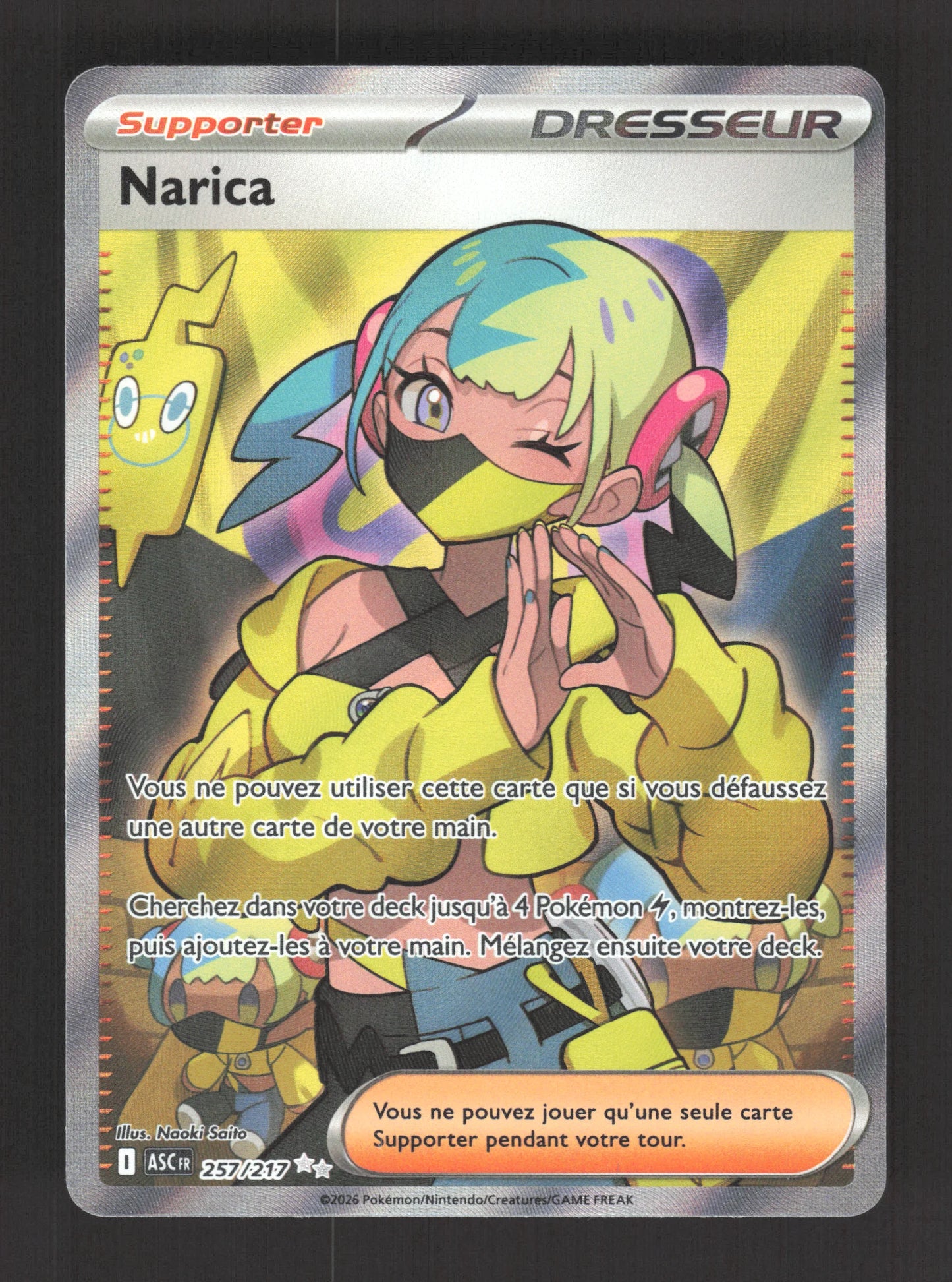 257/217 Narica DRESSEUR - Héros Transcendants