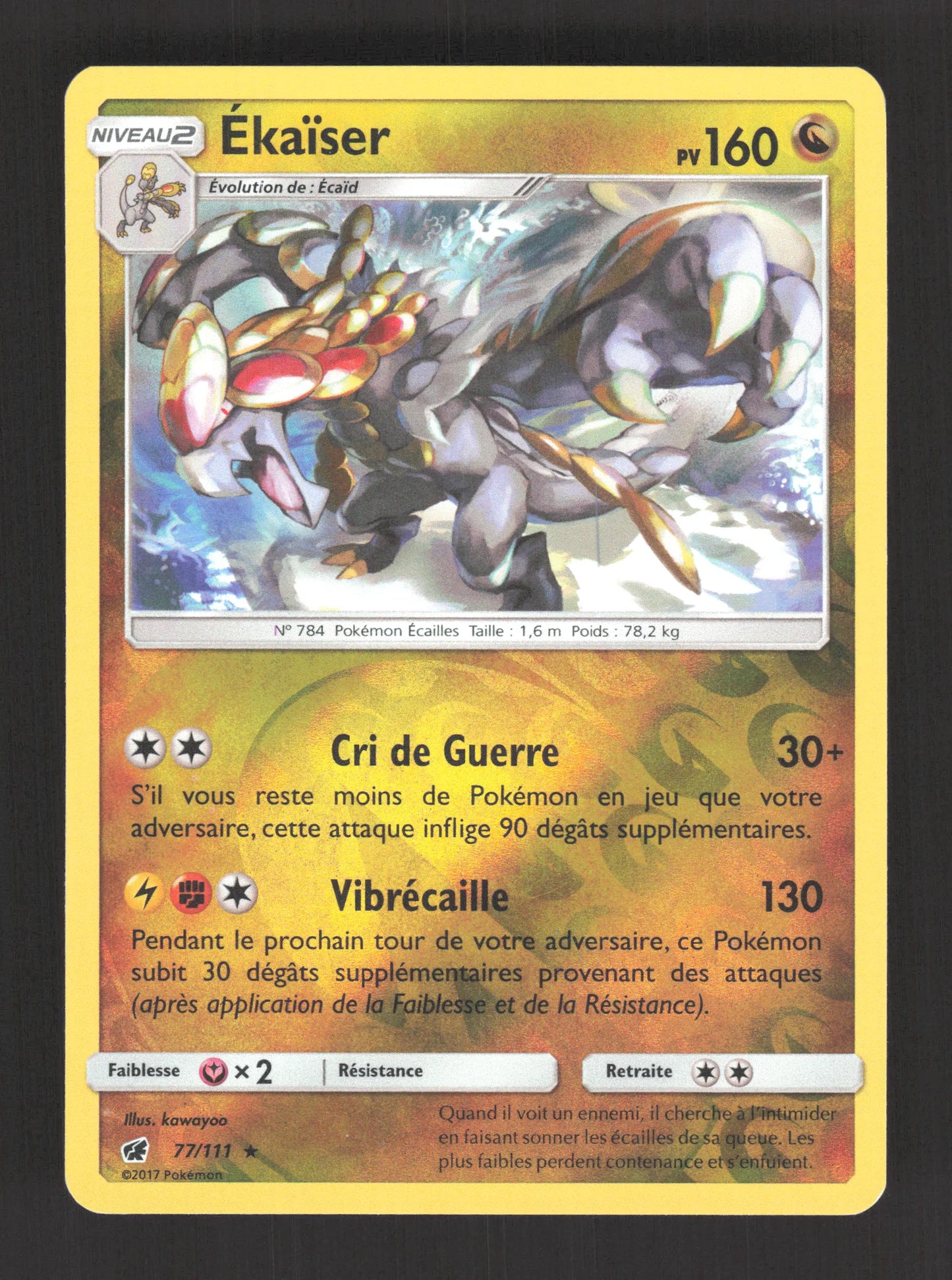 77/111 Ekaiser REVERSE - Invasion Carmin