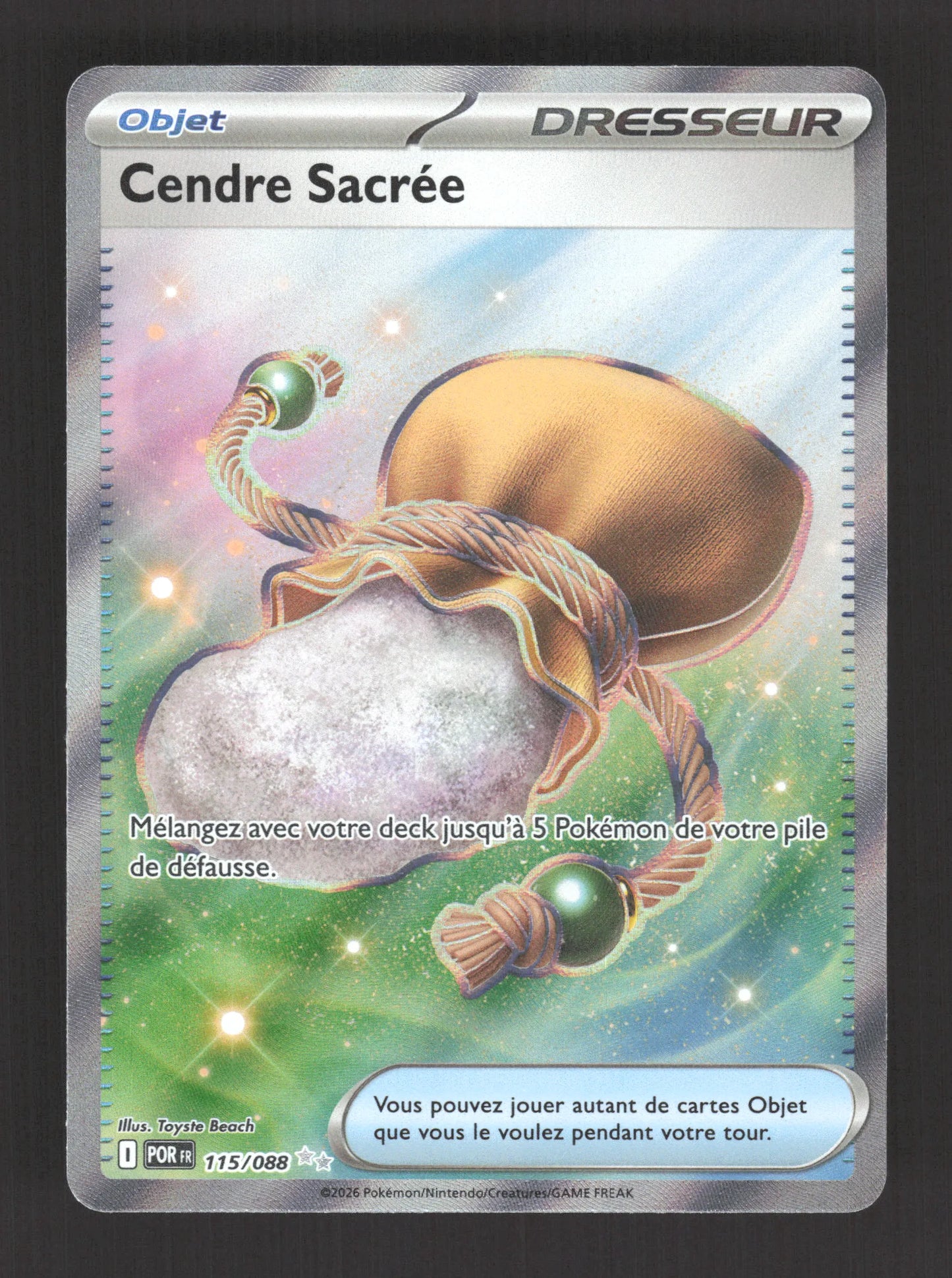 115/088 Cendre Sacree DRESSEUR - Équilibre Parfait