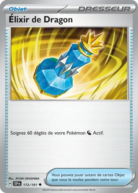 172/191 Élixir de Dragon Reverse - Étincelles Déferlantes