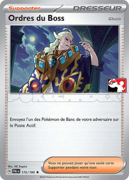 172/193 Ordres du Boss HOLO PLAY - Pokemon Play