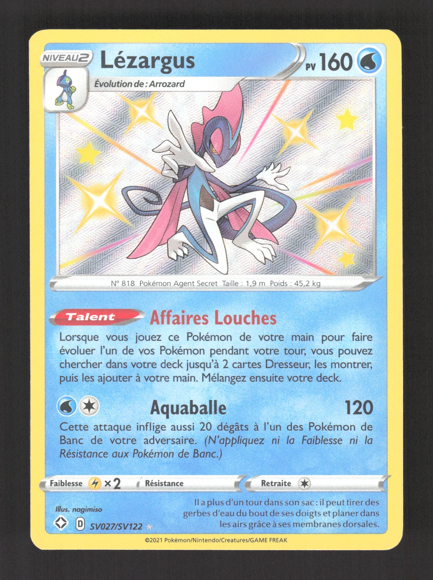 SV027/SV122 Lezargus SHINY - Destinées Radieuses
