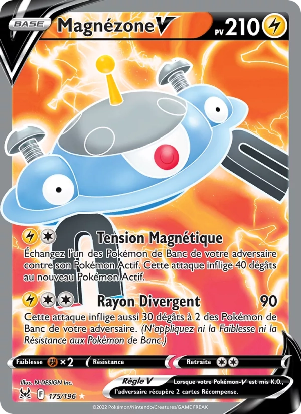 175/196 Magnezone V - Origine Perdue
