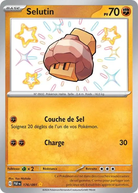 176/091 Selutin SHINY - Destinées de Paldea