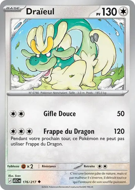 176/217 Draieul POKEBALL - Héros Transcendants
