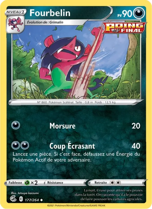 177/264 Fourbelin Reverse - Poing de Fusion