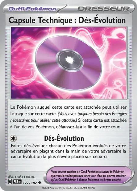 177/182 Capsule Technique : Dés-Évolution Reverse - Faille Paradoxe