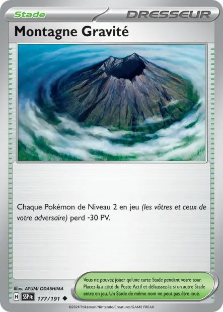 177/191 Montagne Gravité Reverse - Étincelles Déferlantes