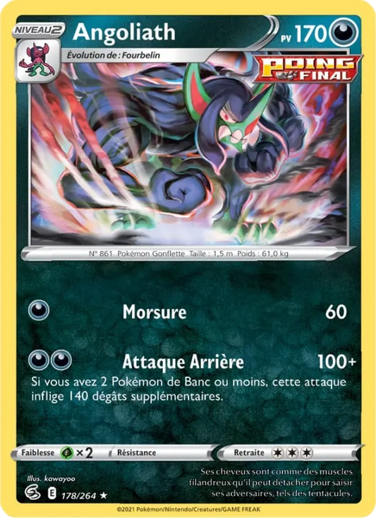 Angoliath Holo 178/264 - Poing de Fusion