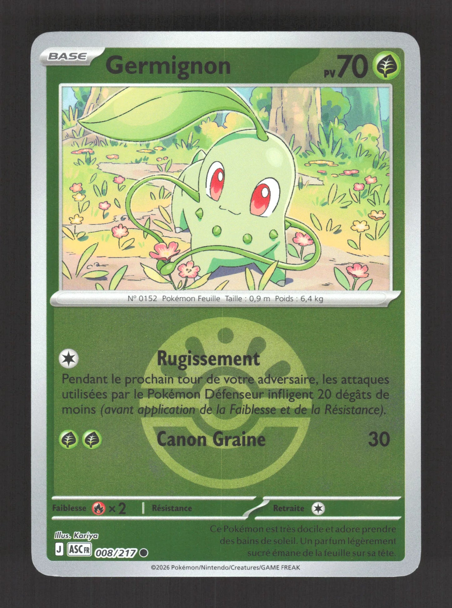 008/217 Germignon POKEBALL - Héros Transcendants
