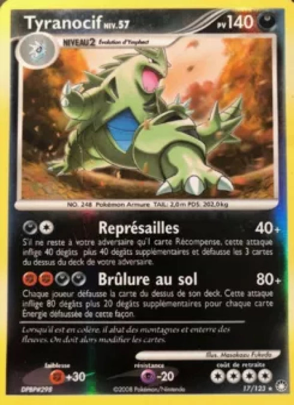 17/123 Tyranocif HOLO - Trésors Mystérieux