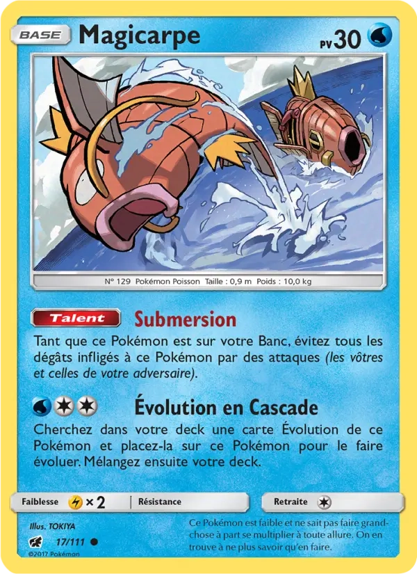 17/111 Magicarpe REVERSE - Invasion Carmin