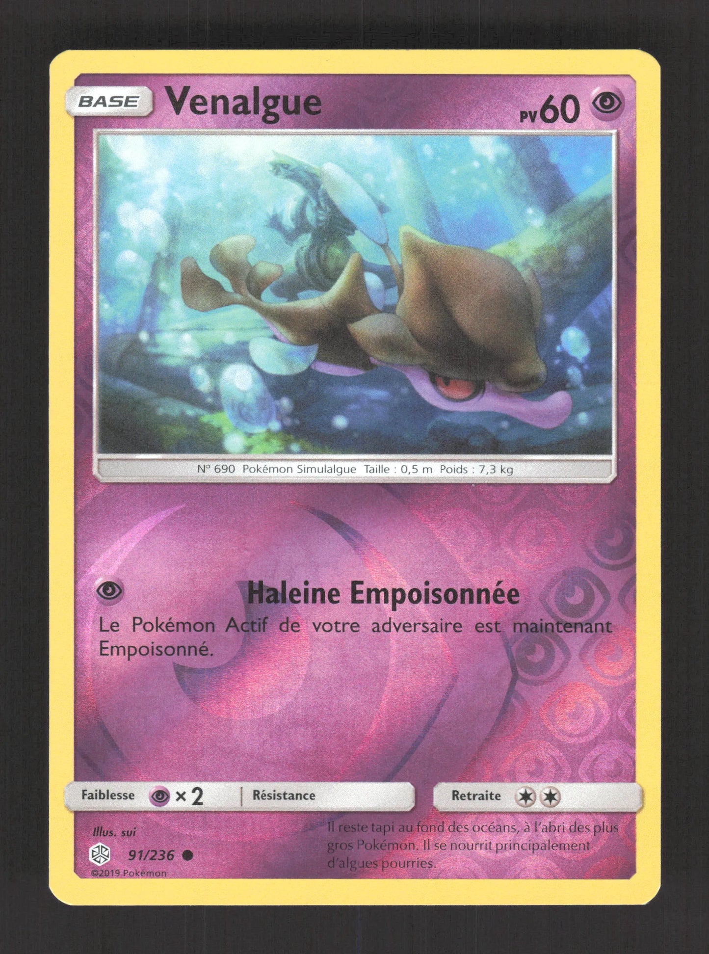 91/236 Venalgue REVERSE - Éclipse Cosmique