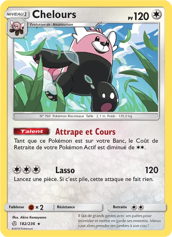182/236 Chelours REVERSE - Éclipse Cosmique