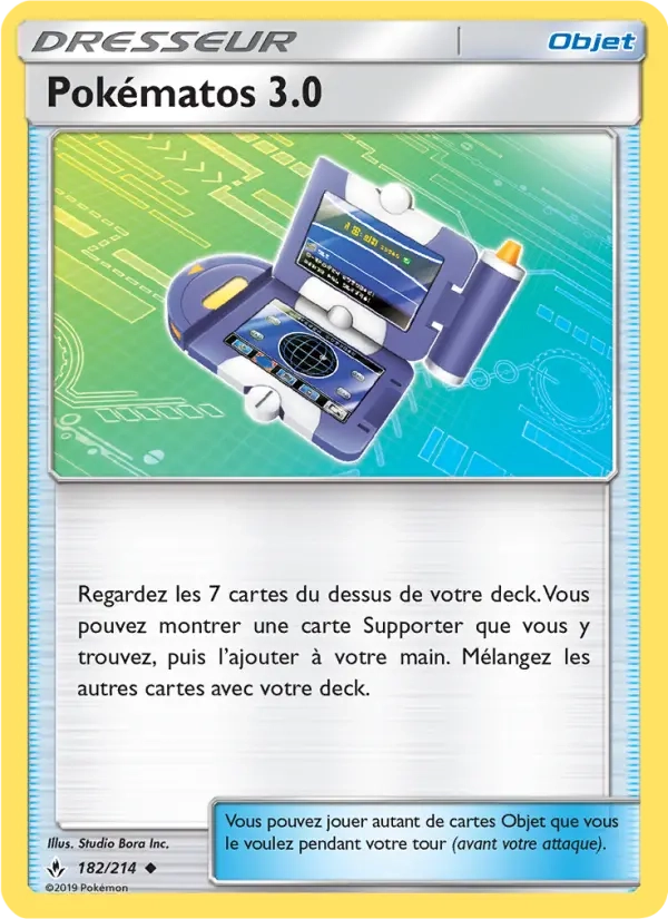 182/214 Pokematos 3 REVERSE - Alliance Infaillible