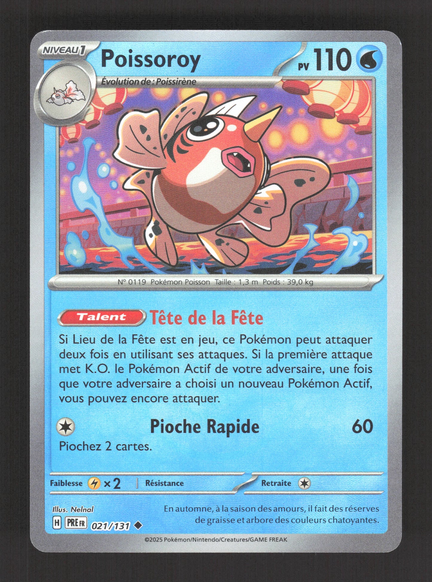 021/131 Poissoroy POKEBALL - Évolutions Prismatiques