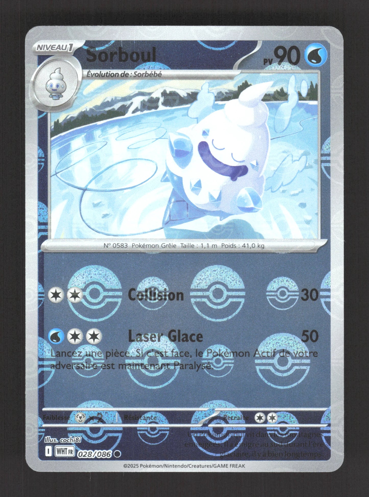 028/086 Sorboul POKEBALL - Flamme Blanche