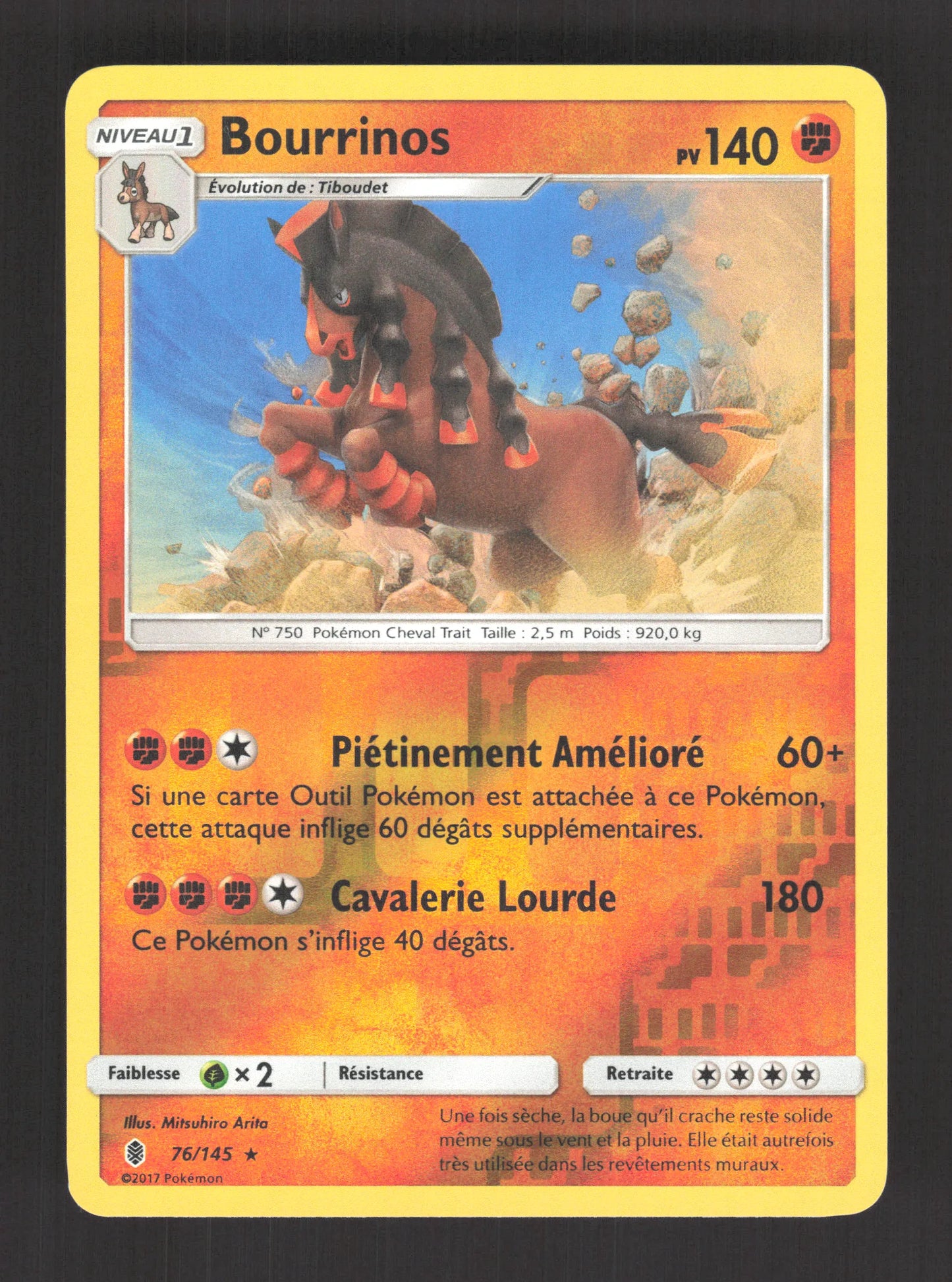 76/145 Bourrinos REVERSE - Gardiens Ascendants