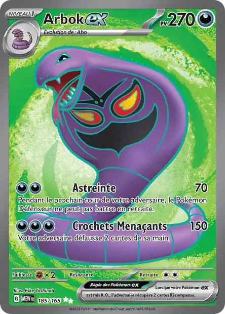 185/165 Arbok EX - 151