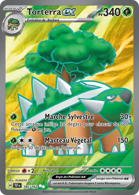 185/162 Torterra EX - Forces Temporelles