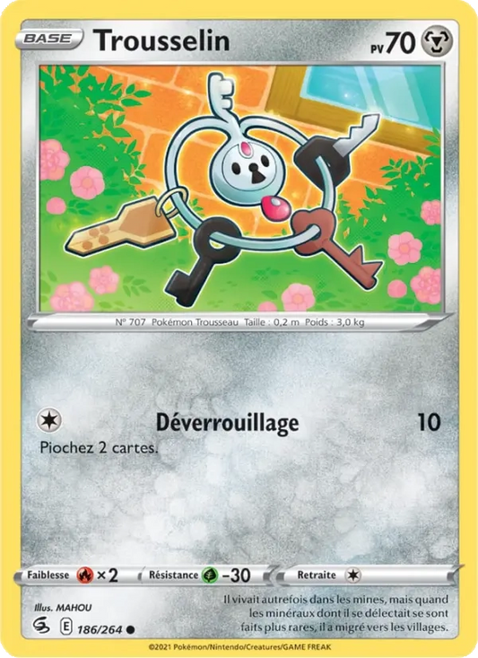 Trousselin Reverse 186/264 - Poing de Fusion