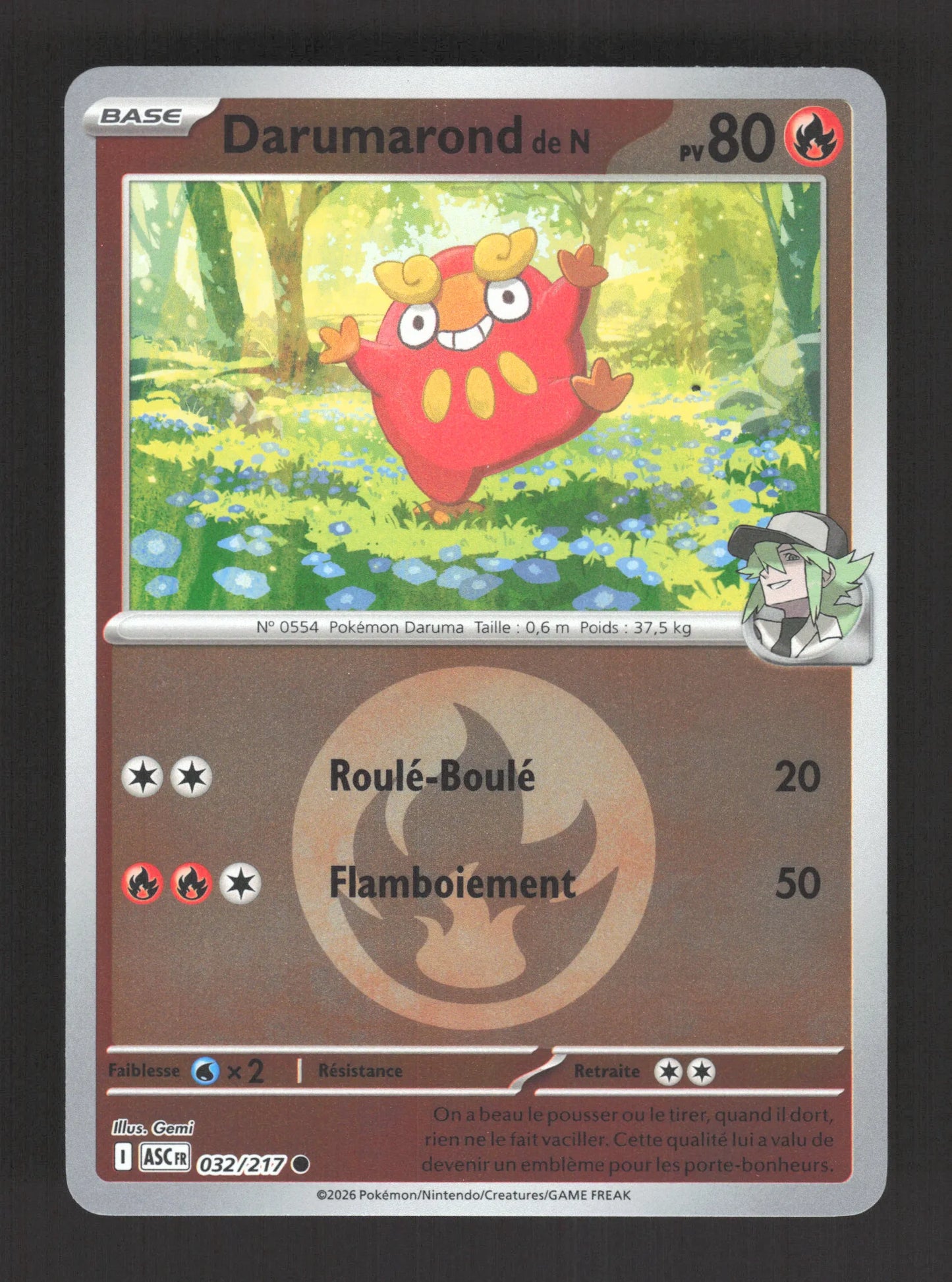 032/217 Darumarond REVERSE ENERGIE - Héros Transcendants