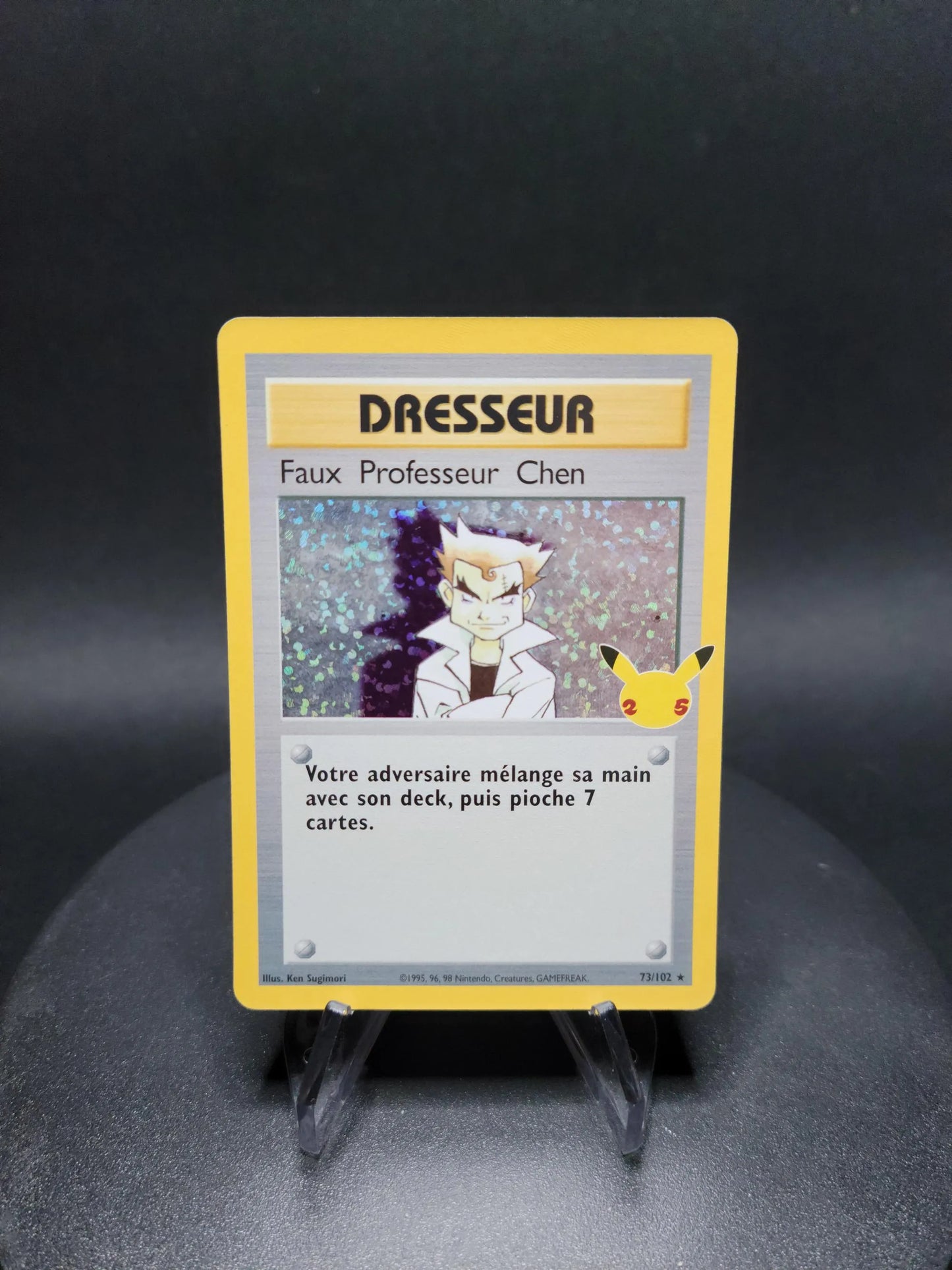 73/102 Faux Professeur Chen DRESSEUR - Célébrations