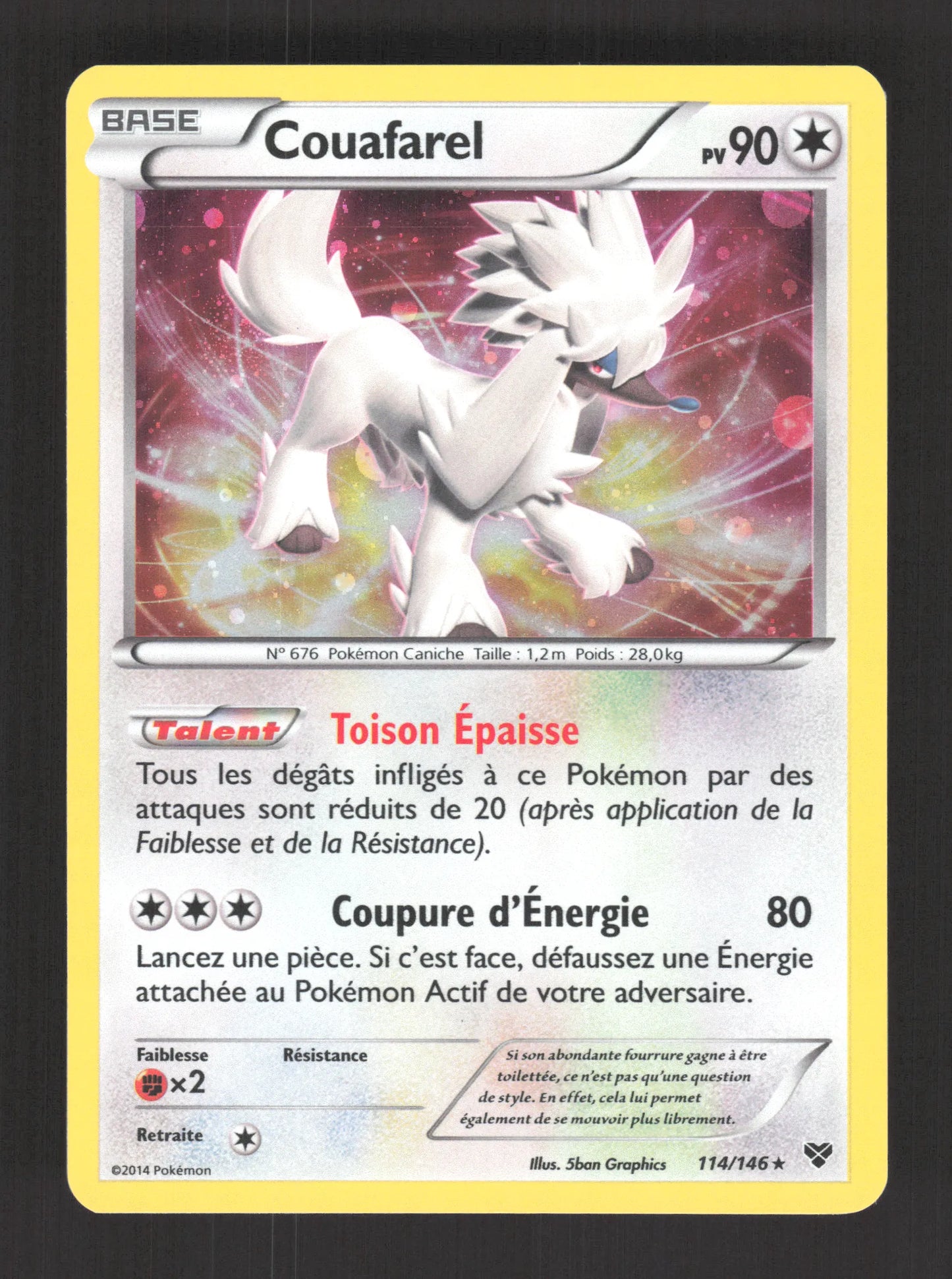 114/146 Couafarel HOLO COSMOS - XY