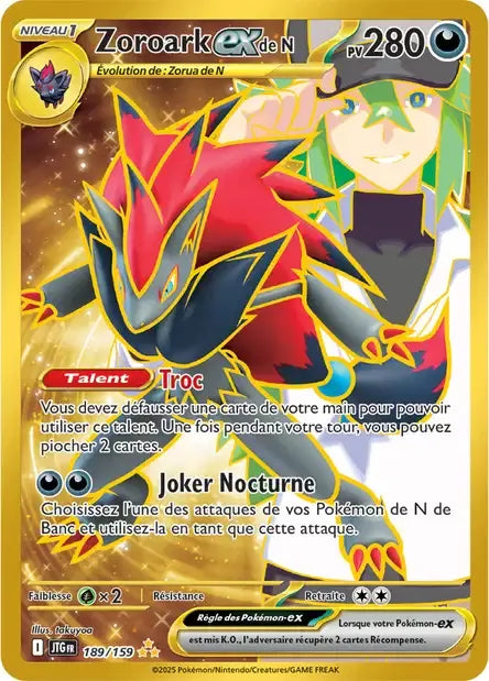 189/159 Zoroark EX - Aventures Ensemble