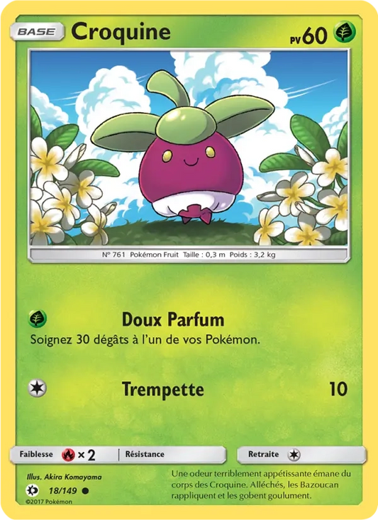 18/149 Croquine REVERSE - Soleil et Lune