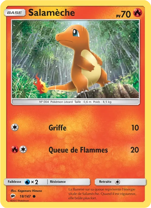 18/147 Salameche HOLO - Ombres Ardentes