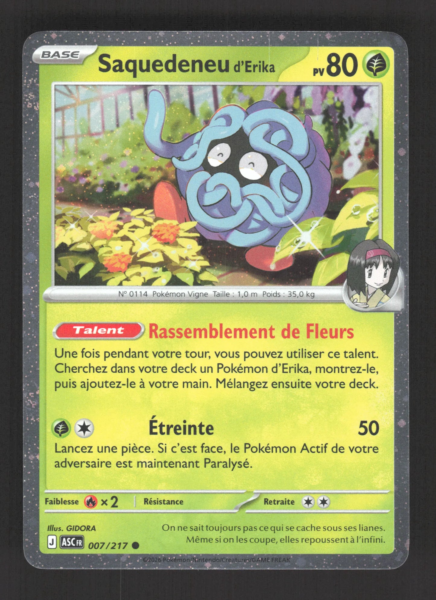 007/217 Saquedeneu HOLO COSMOS - Héros Transcendants