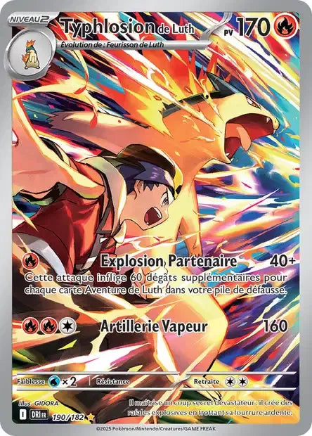 190/182 Typhlosion AR - Rivalités Destinées