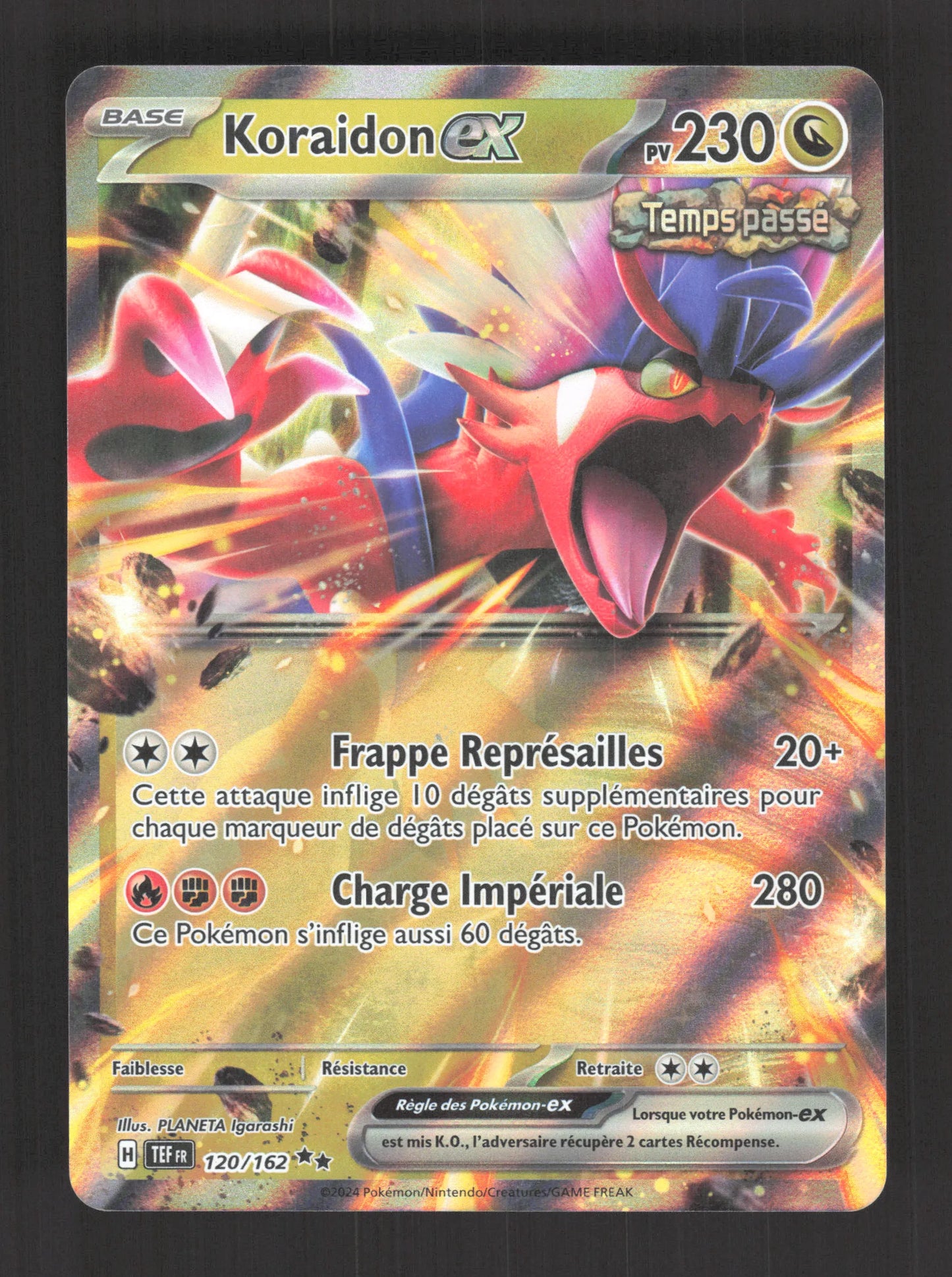 120/162 Koraidon EX - Forces Temporelles