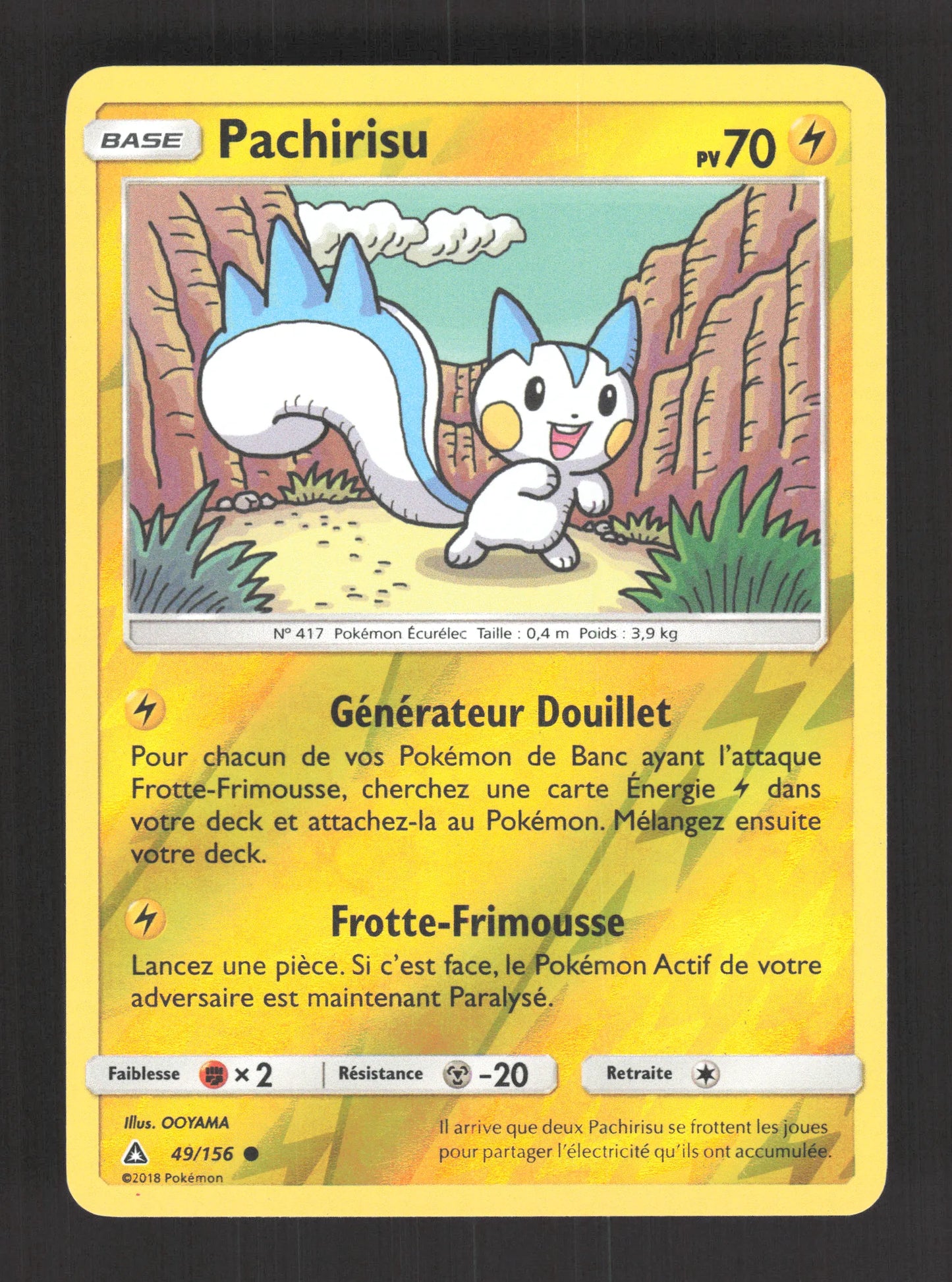 49/156 Pachirisu REVERSE - Ultra-Prisme
