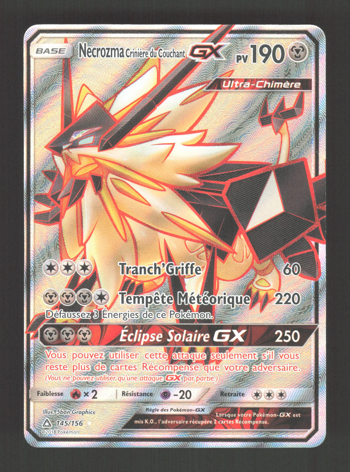 145/156 Necrozma GX - Ultra-Prisme