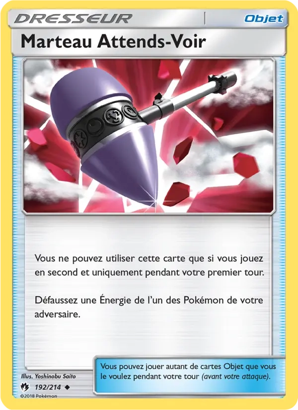 192/214 Marteau Attends Voir REVERSE - Tonnerre Perdu