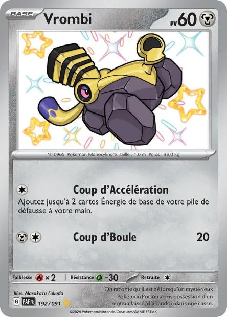 192/091 Vrombi SHINY - Destinées de Paldea