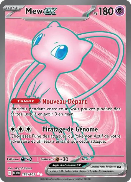 193/165 Mew EX - 151
