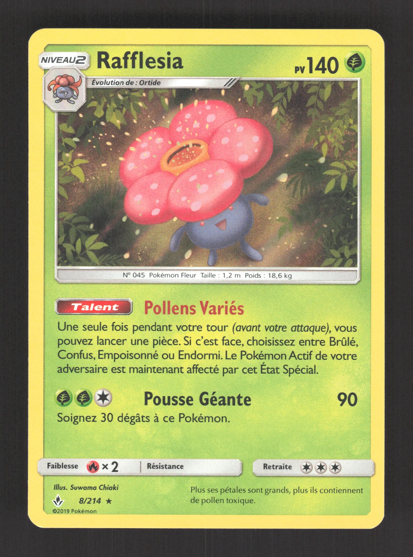 8/214 Rafflesia HOLO - Alliance Infaillible
