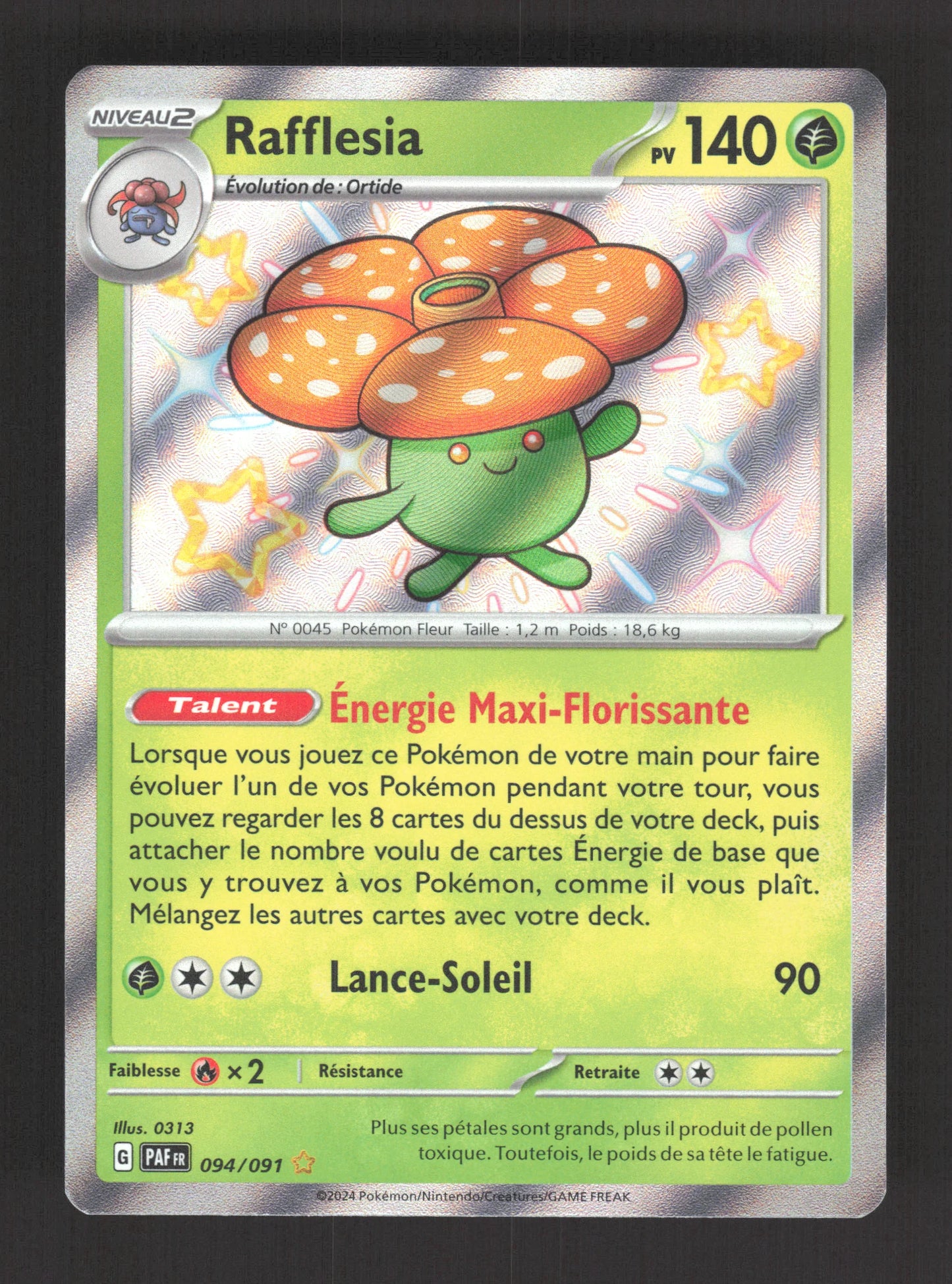 094/091 Rafflesia SHINY - Destinées de Paldea