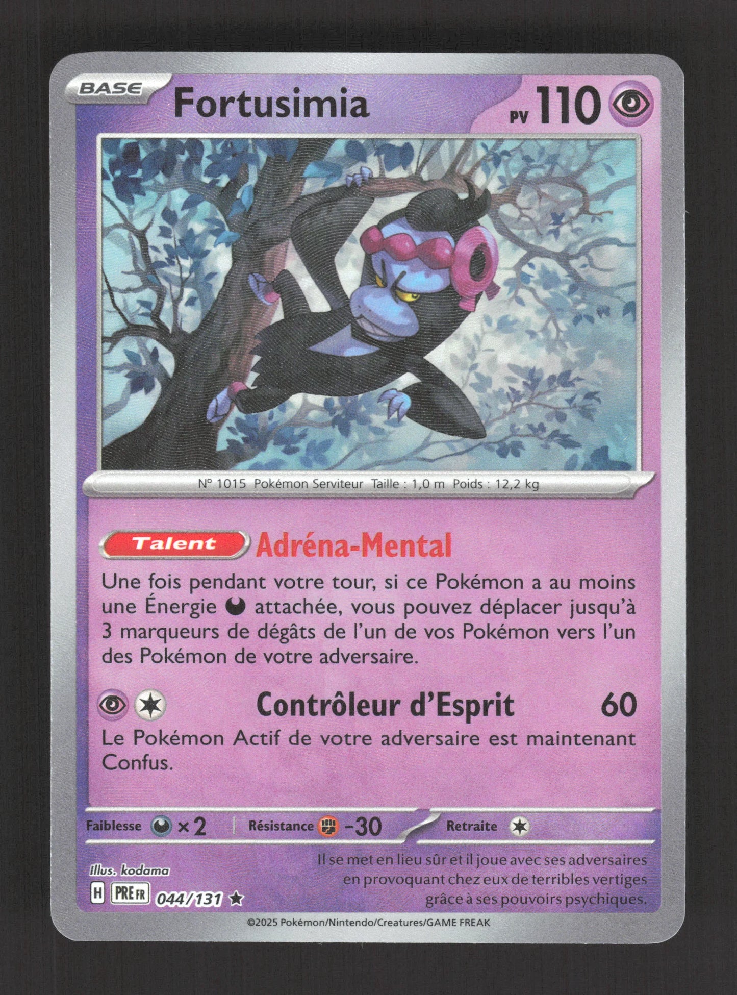 044/131 Fortusimia POKEBALL - Évolutions Prismatiques