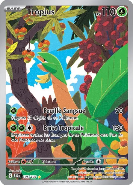 195/193 Tropius AR - Évolutions à Paldea