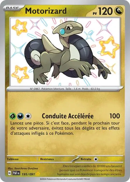 195/091 Motorizard SHINY - Destinées de Paldea