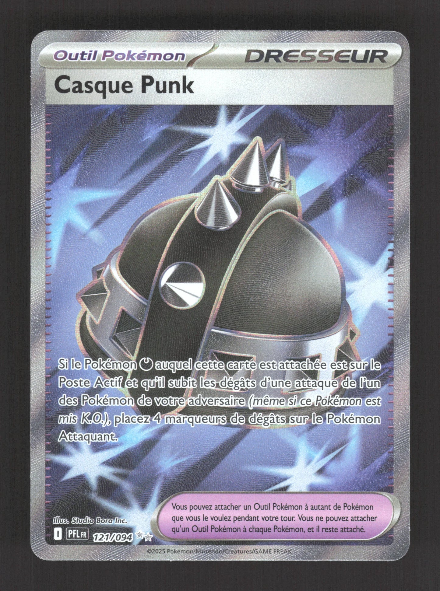 121/094 Casque Punk DRESSEUR - Flammes Fantasmagoriques