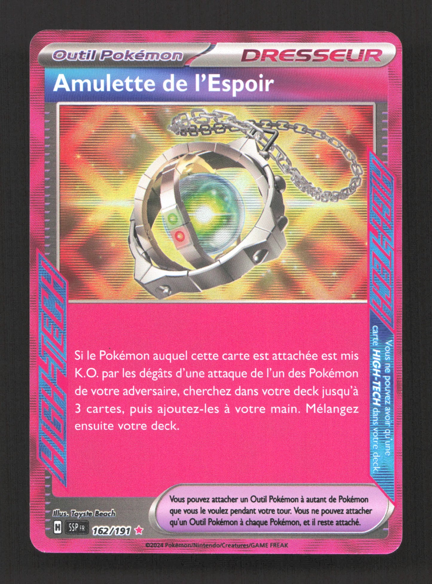 162/191 Amulette Espoir ACE - Étincelles Déferlantes