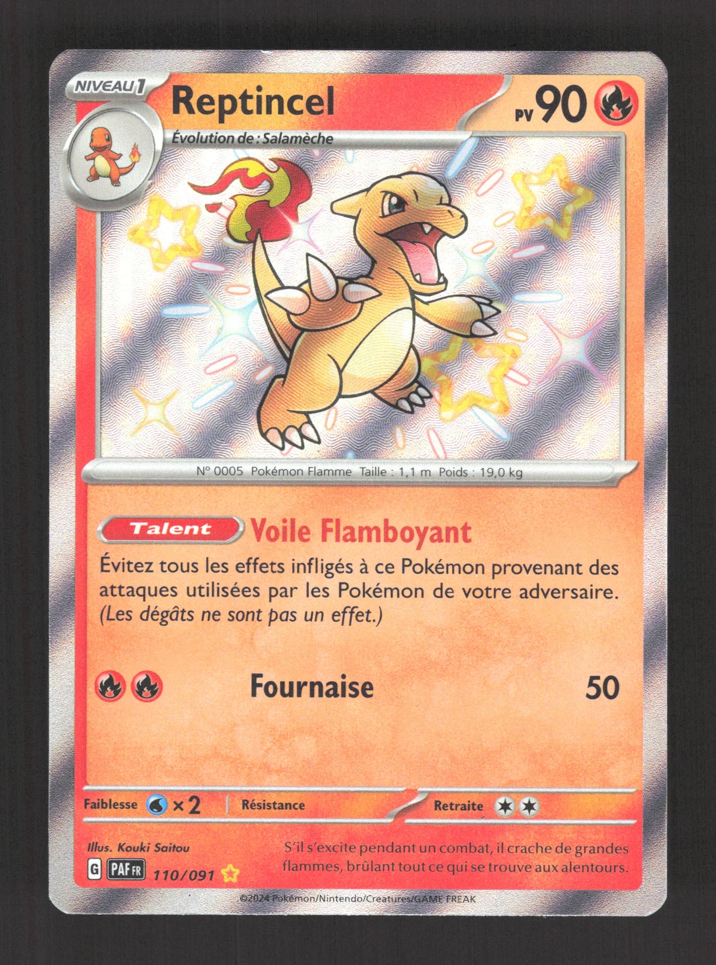 110/091 Reptincel SHINY - Destinées de Paldea