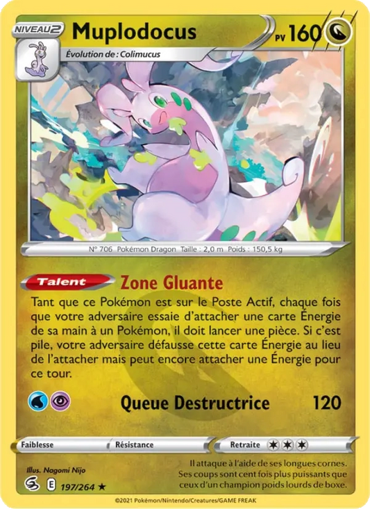 197/264 Muplodocus Reverse - Poing de Fusion