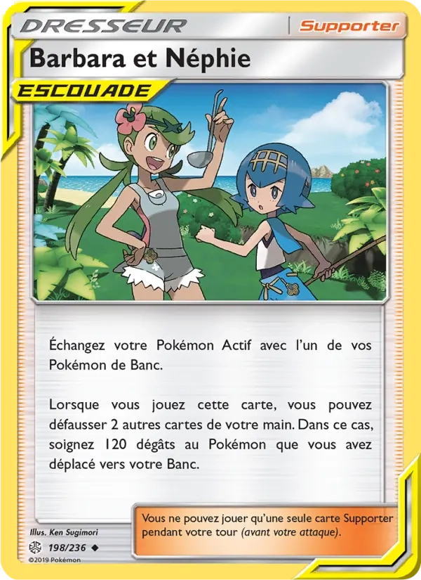 198/236 Barbara et Nephie REVERSE - Éclipse Cosmique