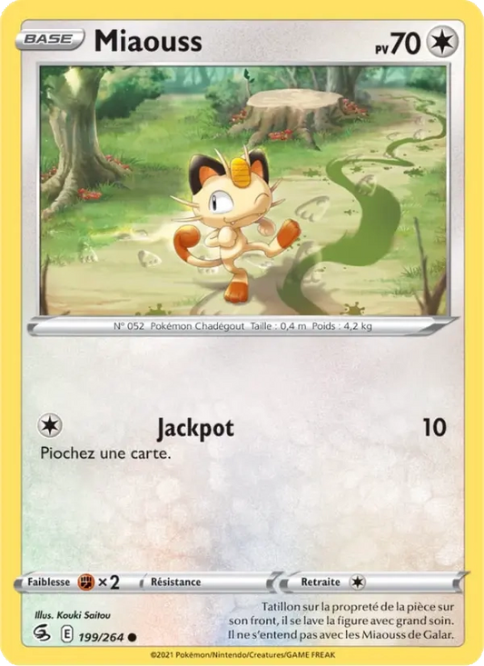 Miaouss Reverse 199/264 - Poing de Fusion